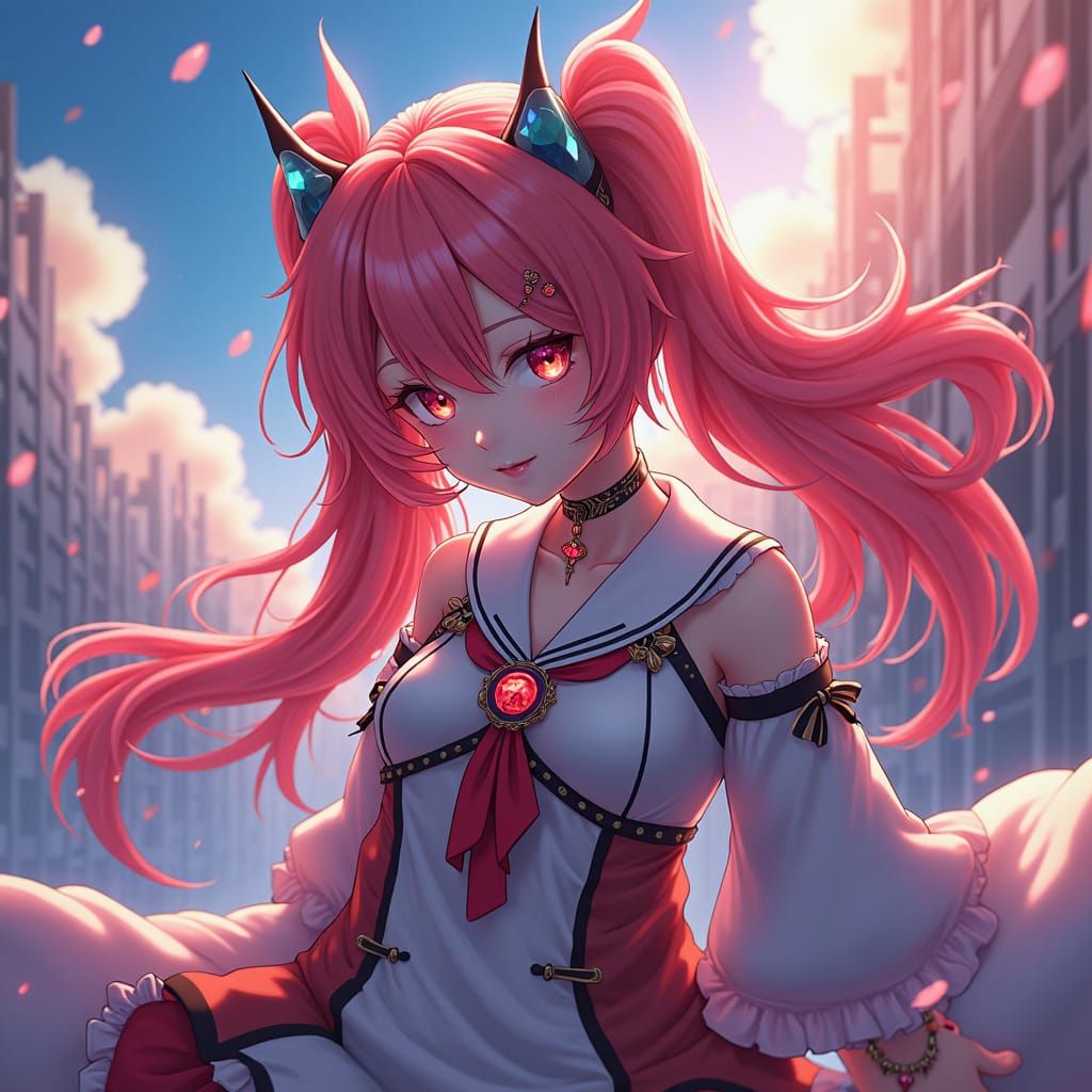 Detailed 3D Anime Artwork in Digital Art Style