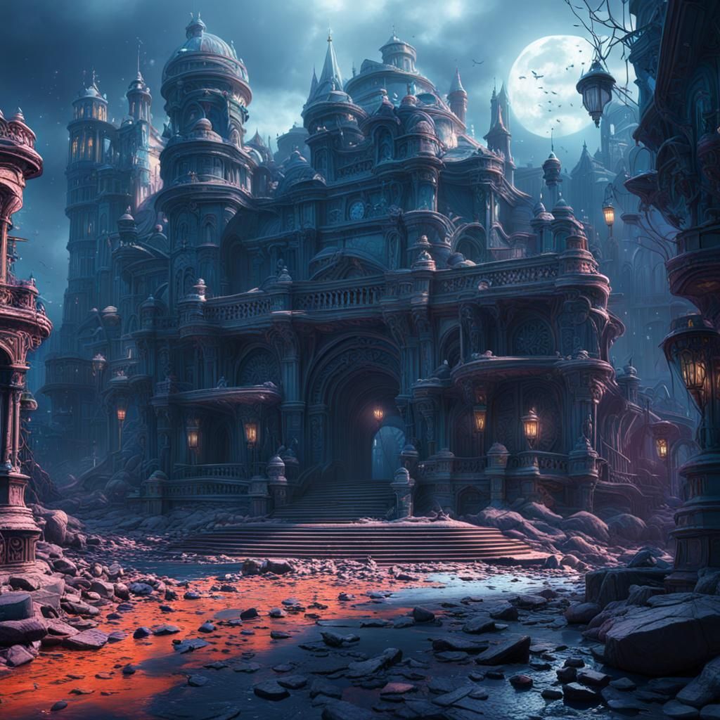 Fantasy Boulevard of Broken Dreams Art