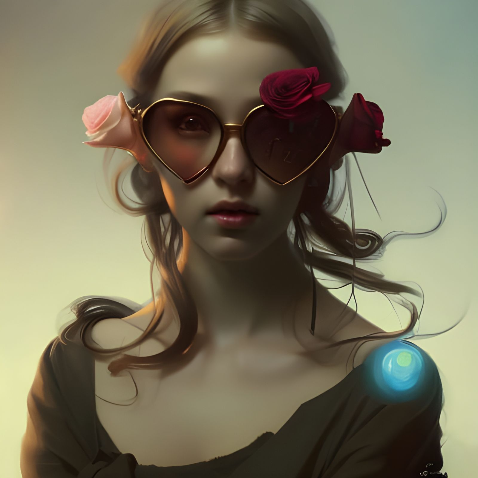 Seeing through rose tinted glasses