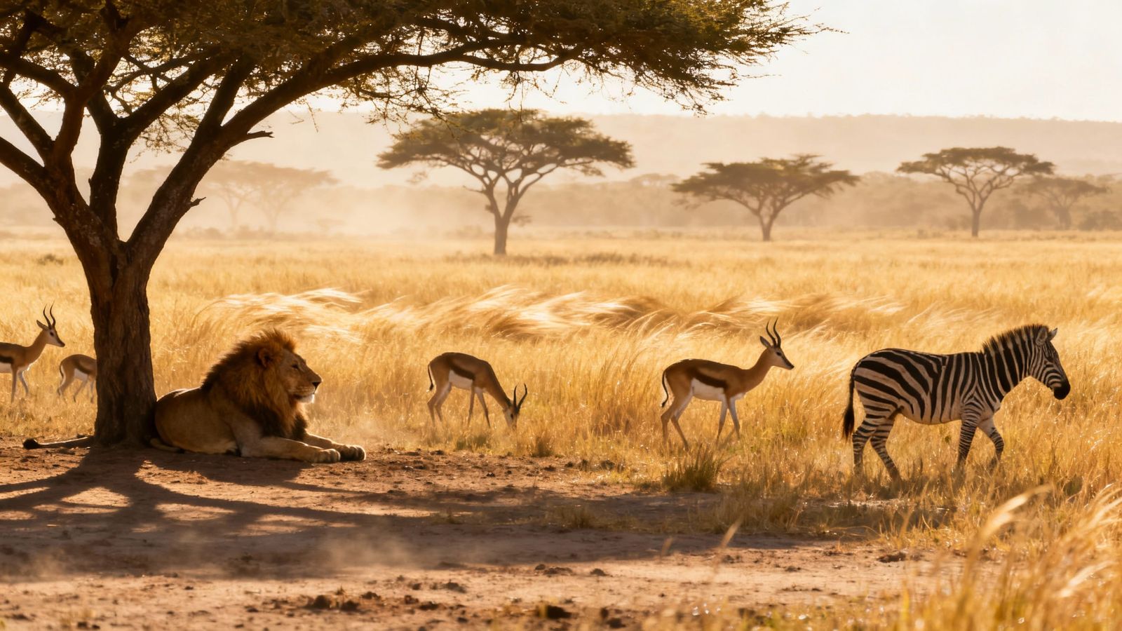 Savanna Wildlife Photography at Golden Hour