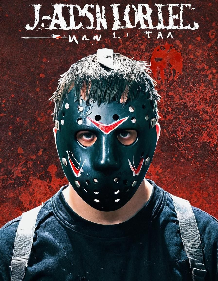 Jason Voorhees Portrait in Tattered Uniform