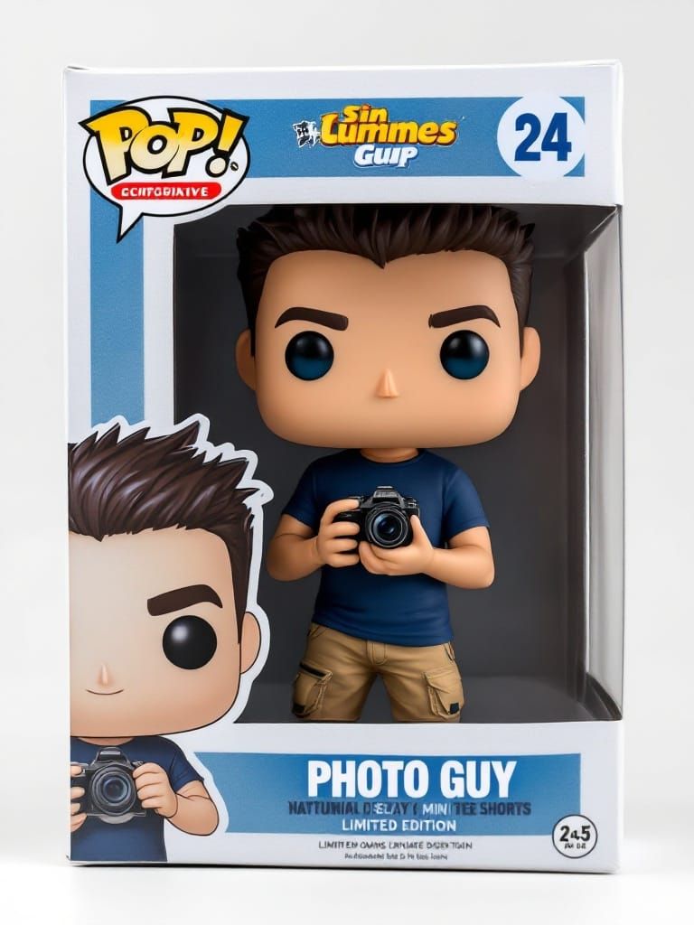 A Toy POP! "Photo Guy" #24 Limited Edition Vinyl Collectible...