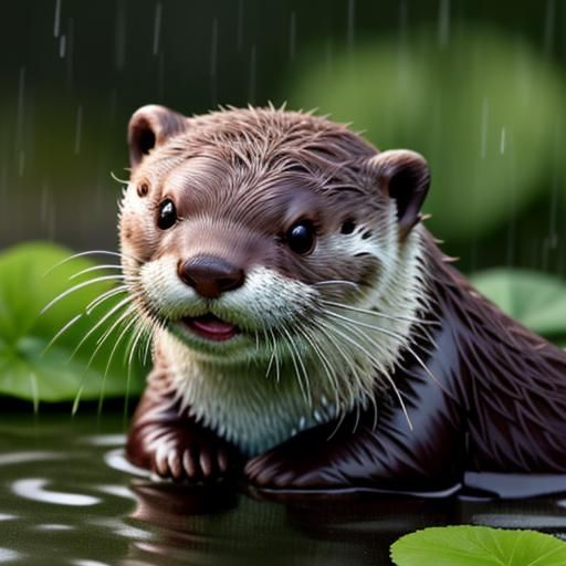 Otto the Otter in Ottery St Mary