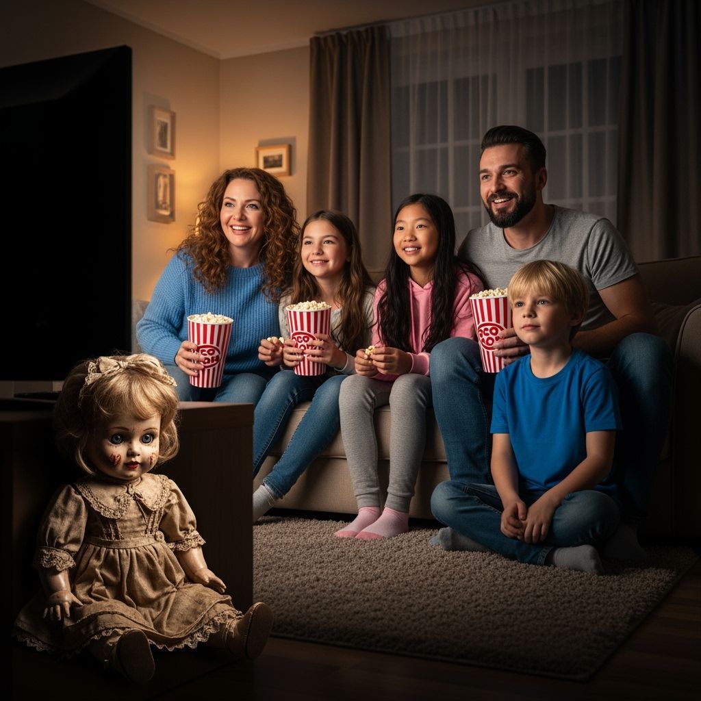 A family living room
