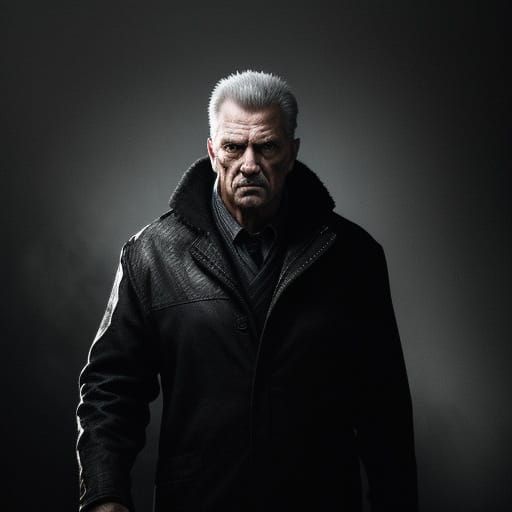 Cinematic Close-Up of Dad in Action