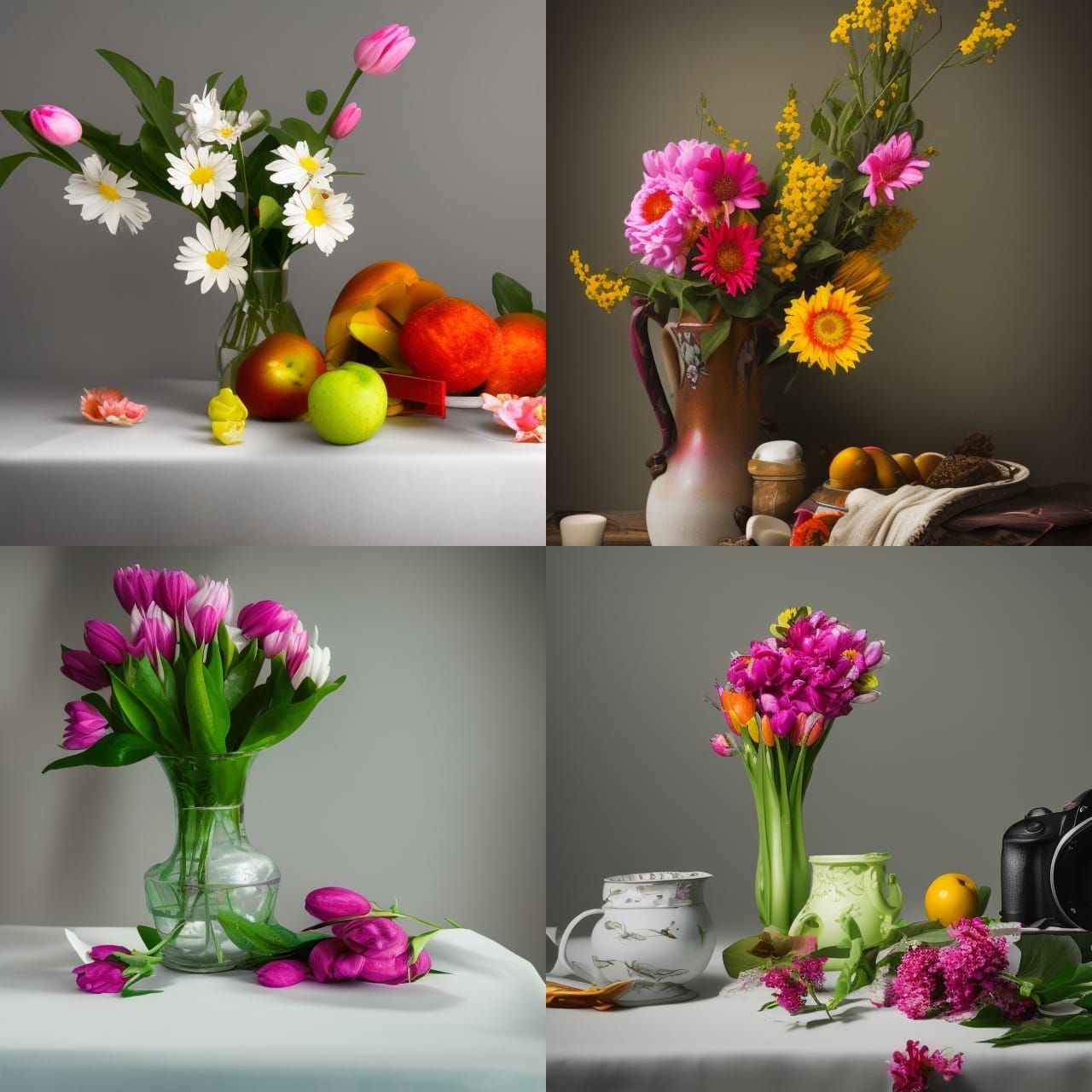 Vibrant Spring Still-Life, DSLR Photography