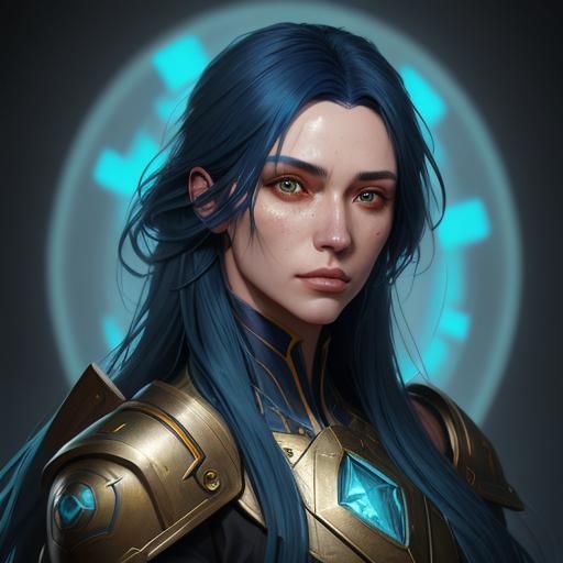 Hyperrealistic Kosovo Portrait in Art Nouveau Style