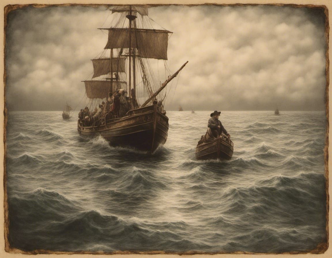 In this place where hearts will see
Magic in each wave's decree
Sail together, wild and free