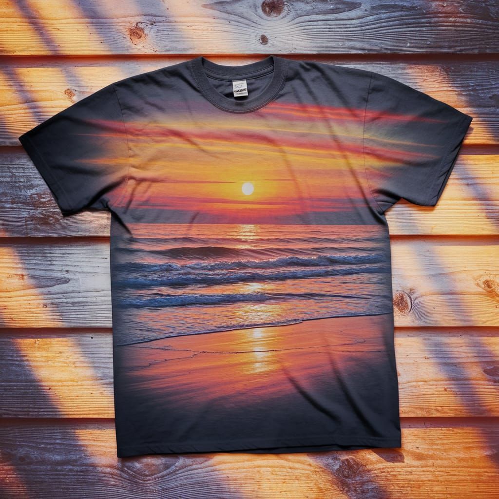 Vintage 80's Airbrushed T-Shirt Photograph