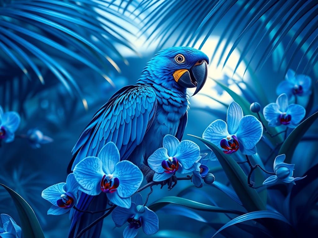 Blue Parrot  @Andrearosalife