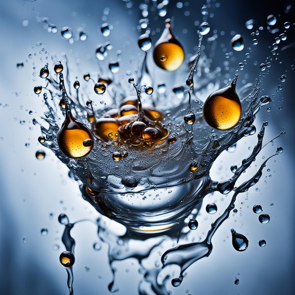 Splashing Water Droplets in Frozen Motion: Macro Photography