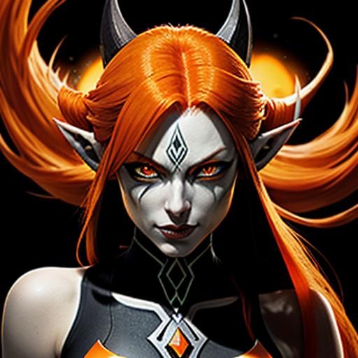 Midna Portrait from Legend of Zelda in 16k