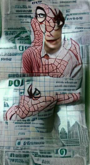 Basic AI-Generated Portrait from Simple Text Prompt