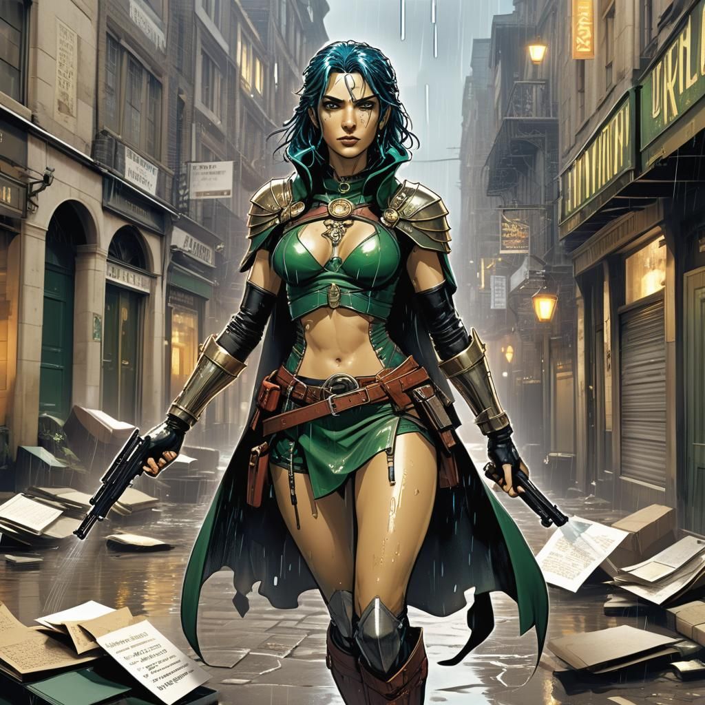 Ophion: Comic Book Character in Astral Plane