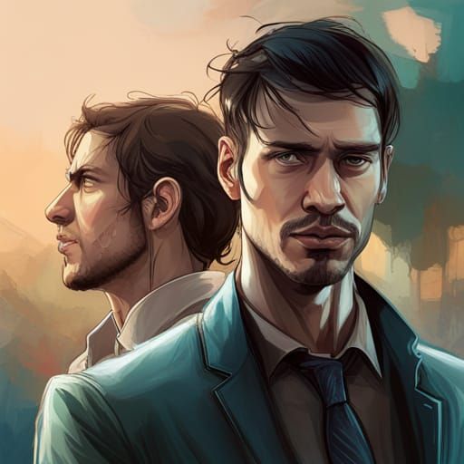 Jealousy on the Sidewalk: A Hyperdetailed Portrait