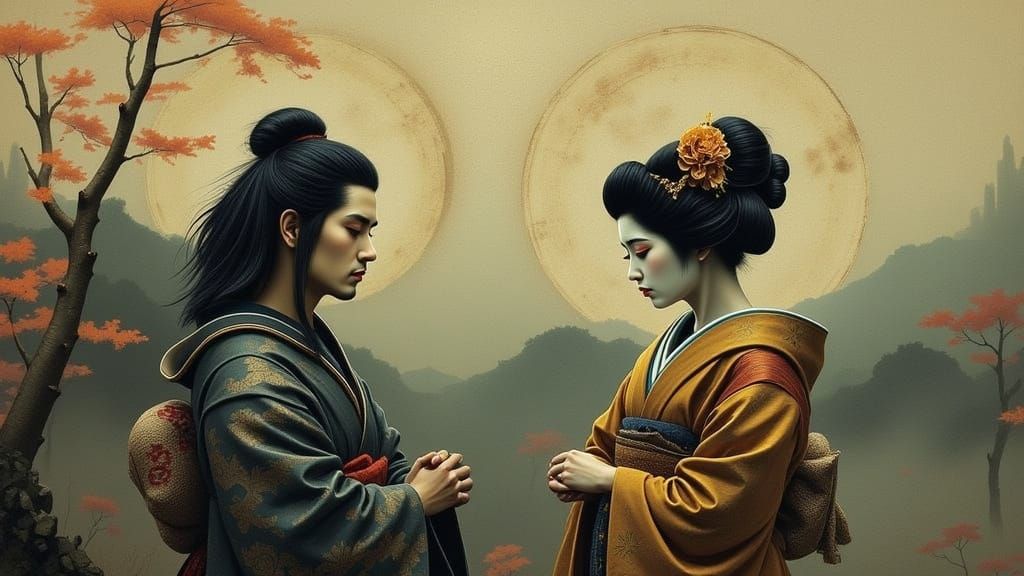 Samurai and Geisha in Ancient Japan