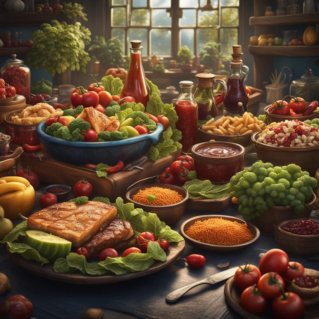 Healthy Eating: Fight Diabetes with Detailed Matte Art