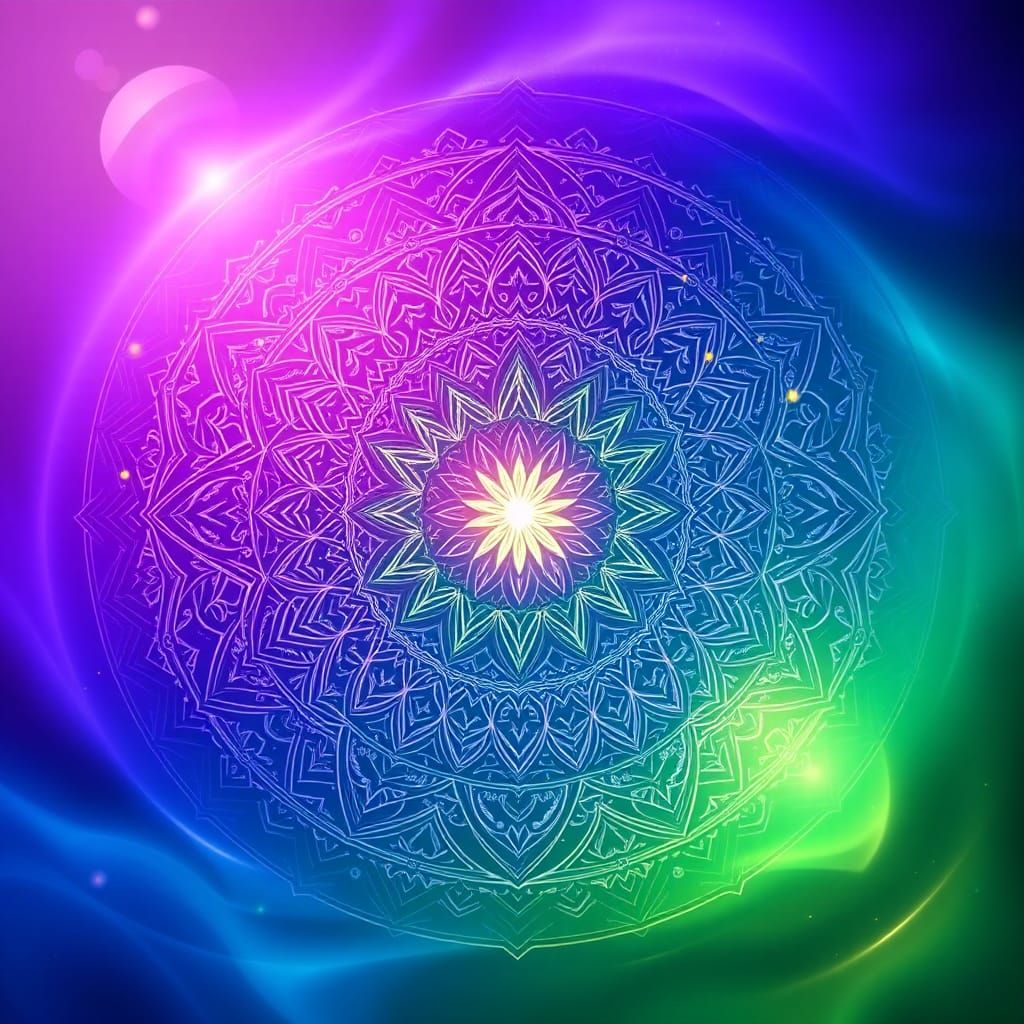 Hypnotic Coaching Book Cover: Intricate Mandala Spiral