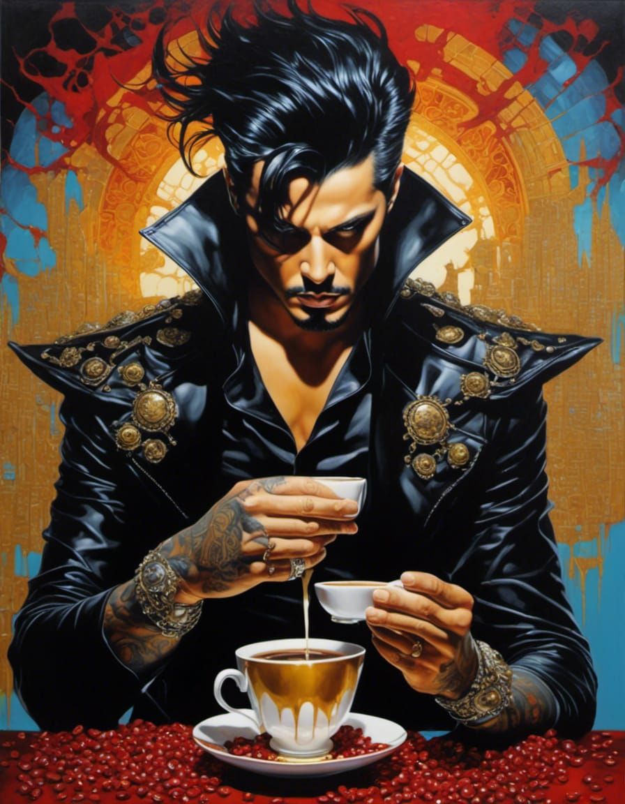 Dark Coffee and Death: A Surreal Psychonaut Adventure