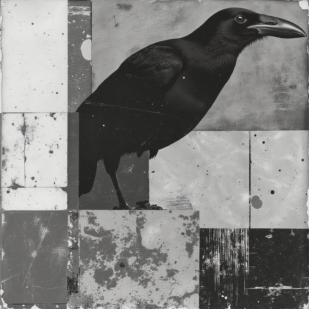 Surreal Moment of Isolation in a Dreamlike Existence