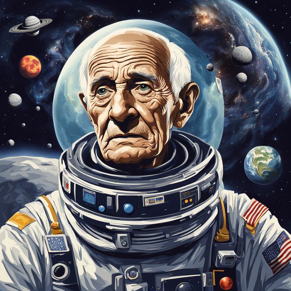 Centenarian Cosmonaut: A Space Odyssey