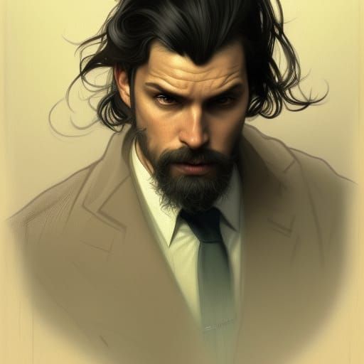 Call of Cthulhu Investigator Portrait in Artgerm Style