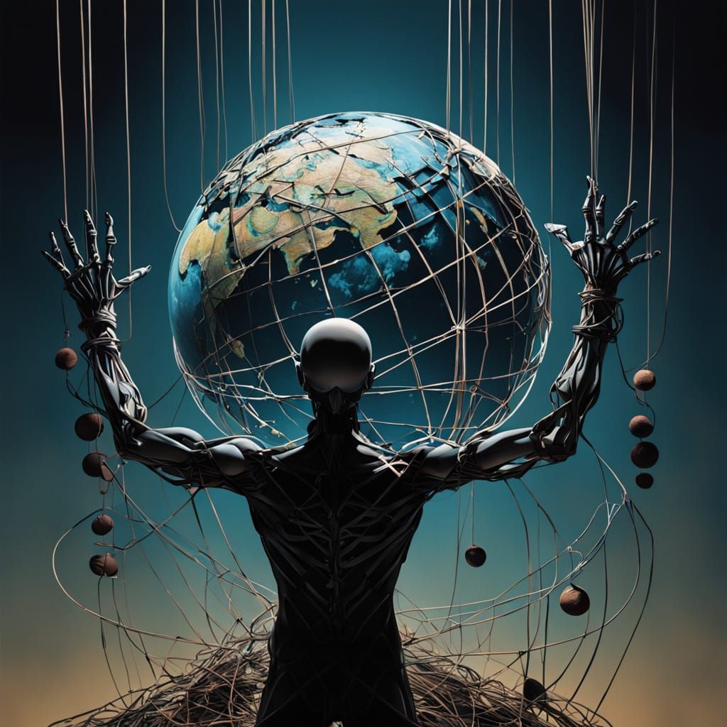 Skeletal Puppeteer Loses Control of Globe