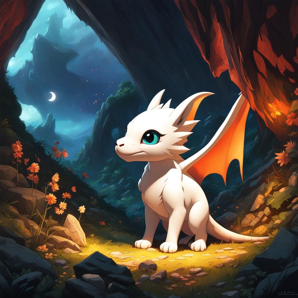 A Chibi Baby Wyvern...