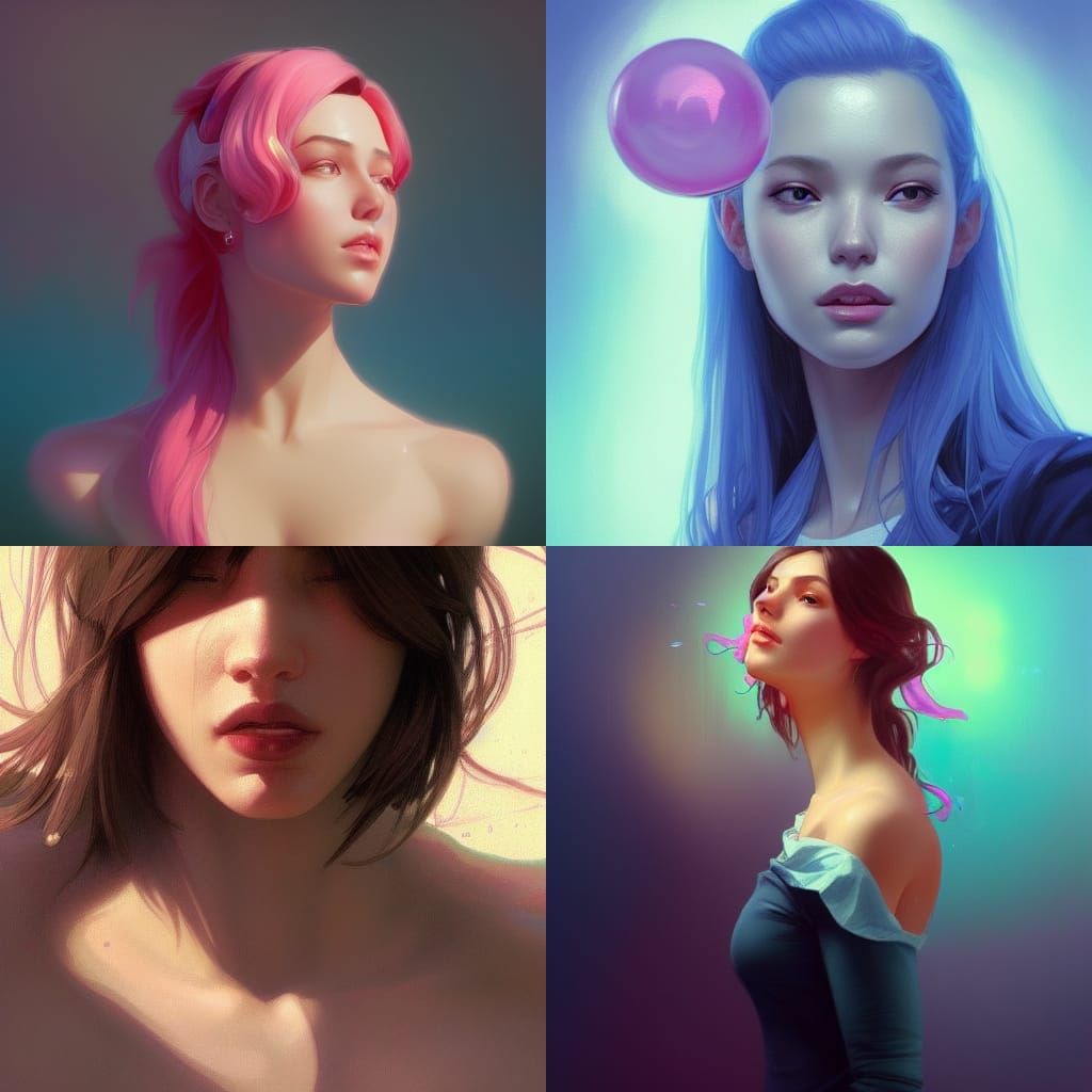 Hyperdetailed Portrait in Artgerm Style