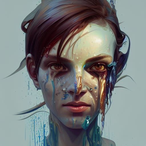 Detailed Portrait with Dynamic Lighting