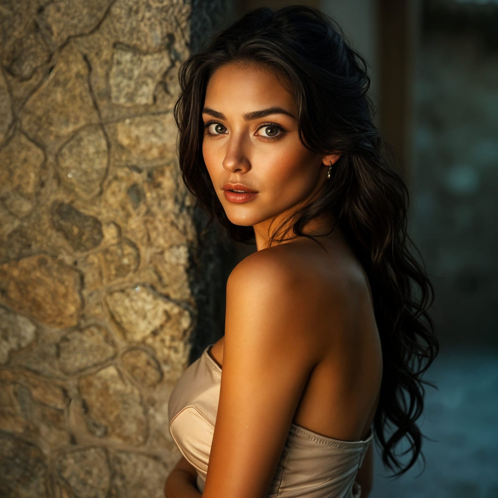 Ethereal Beauty Captured in Cinematic Style