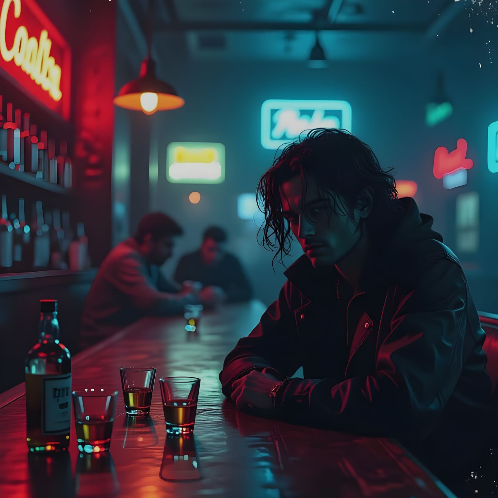 Tequila Shots and Depression: A Stark Depiction