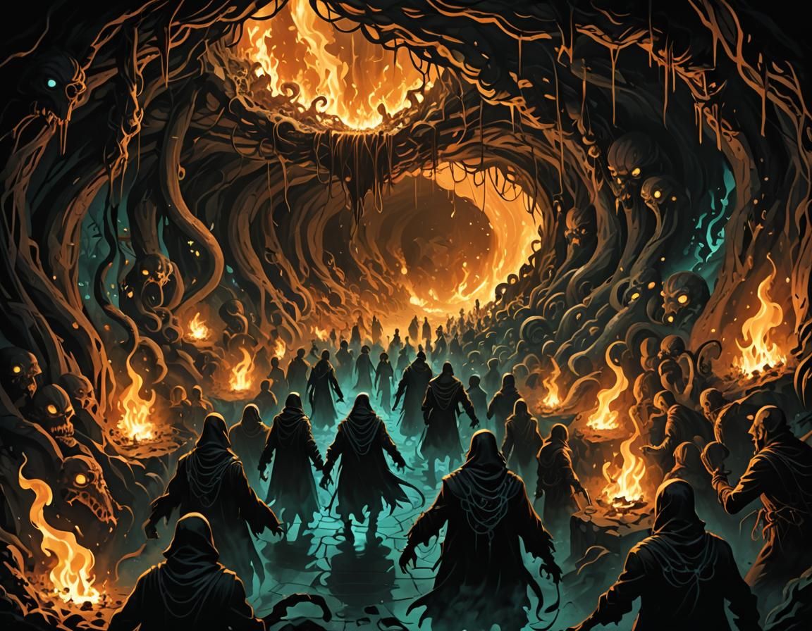 Lovecraftian Horrors in Subterranean Tunnels