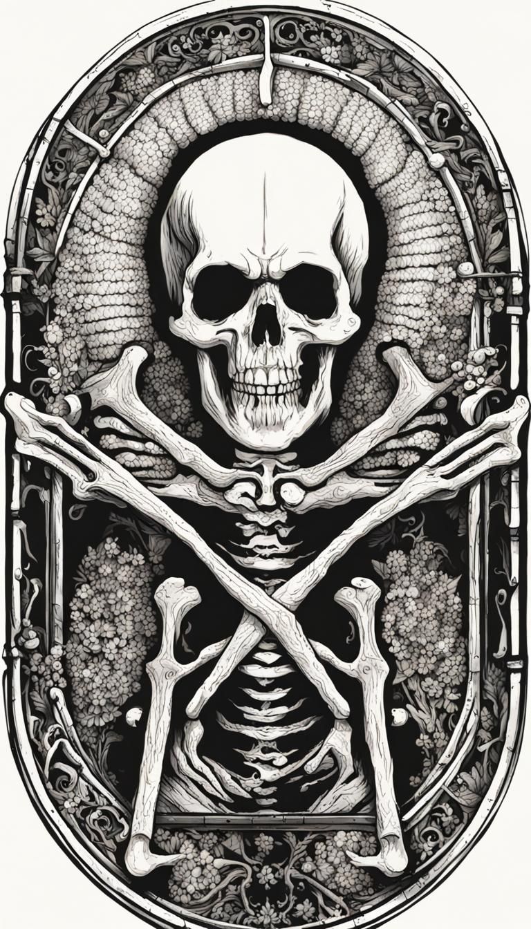 AI's Envisioning of Death: A Conceptual Depiction