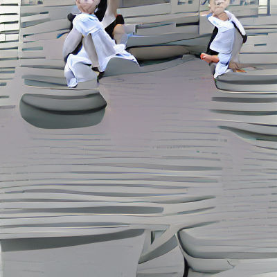 Karate Fight Between Two Young Boys