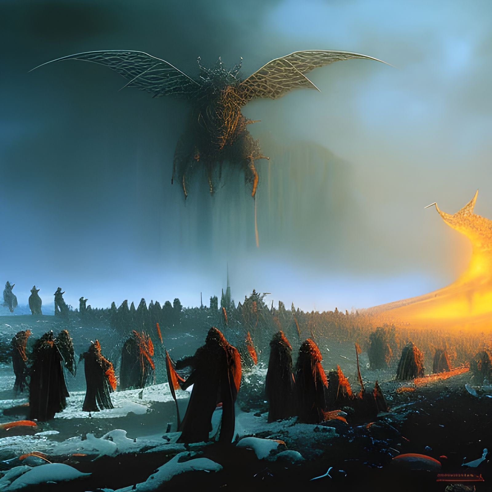 Demons Frolic in a Blizzard in Hell