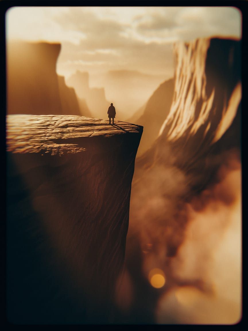 Ethereal Valley Landscape in Cinematic 3D