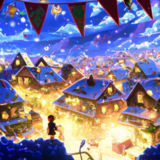 Another Christmas village