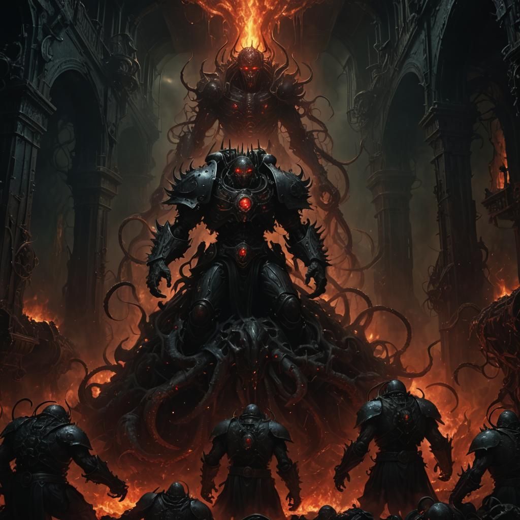 Horrific Flesh Vats: A Dark Fantasy Biopunk Nightmare