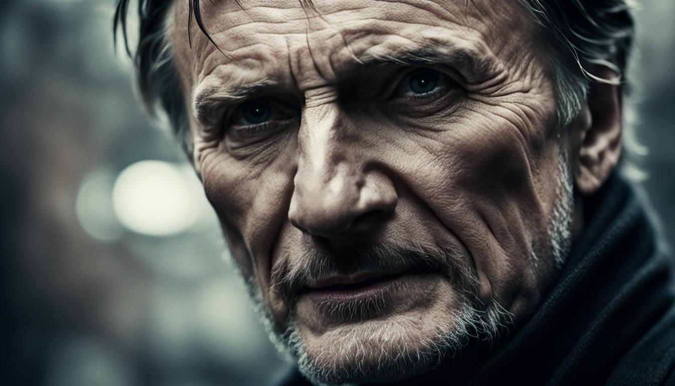 Intense Portrait of Agent in Gritty Realism Style