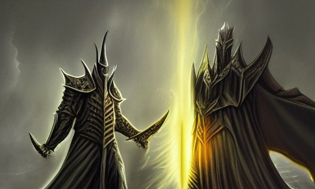 Sauron: AI Interpretation of the Dark Lord