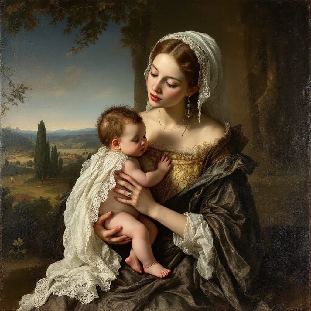 Old Master style painting