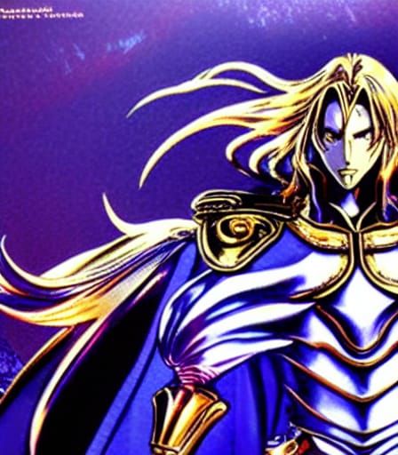 Alucard in Golden Armor, 3D Animation