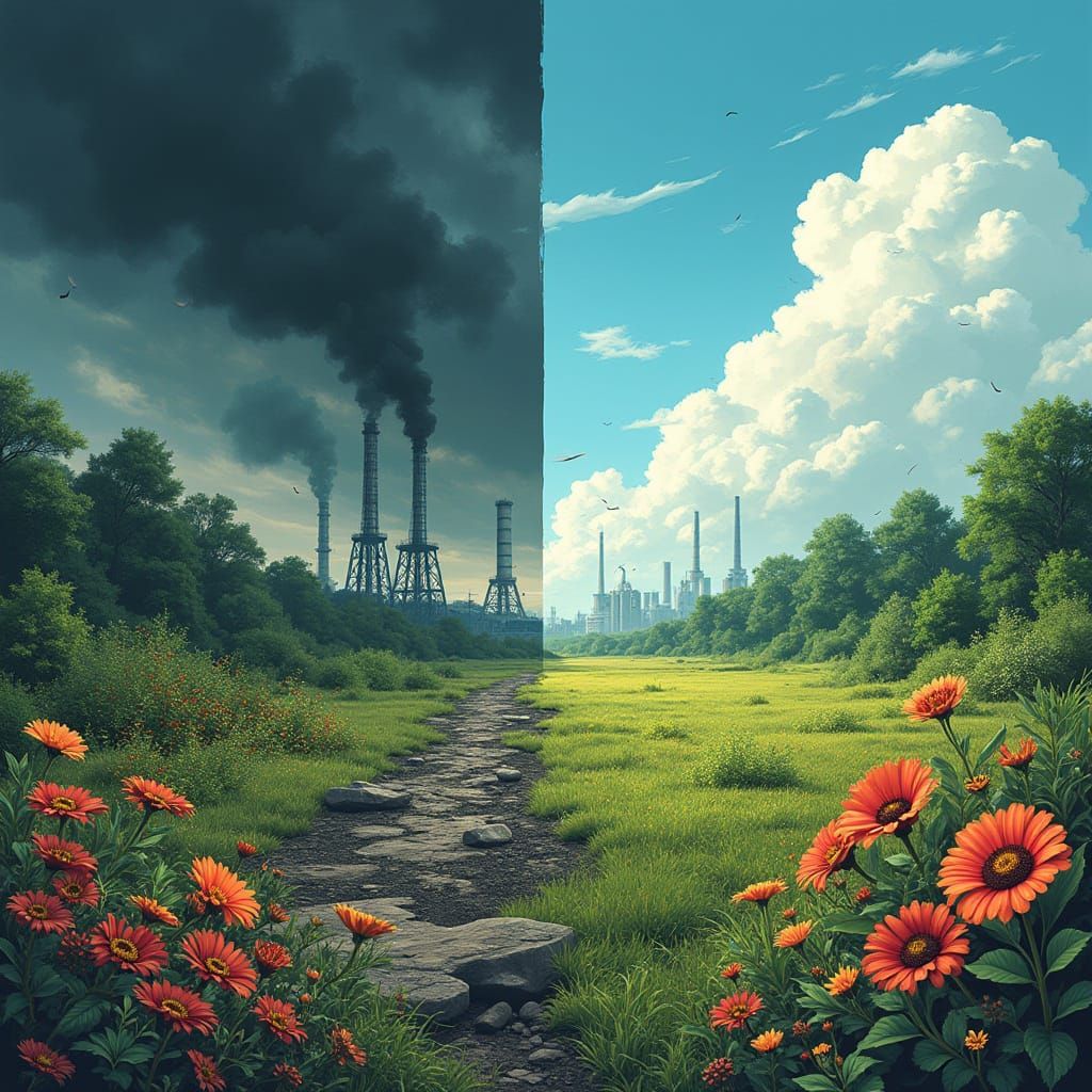 Bleak Utopia: A Chilling Dystopian Landscape