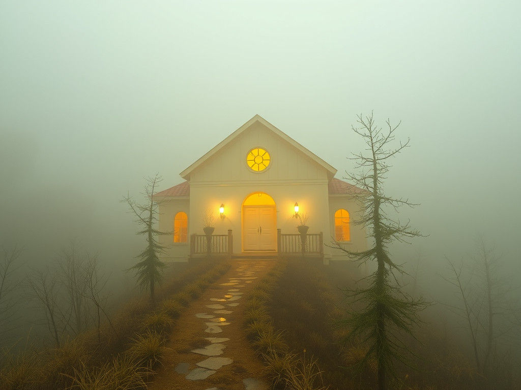 Abstract Gold and Vanilla Minimalist Design