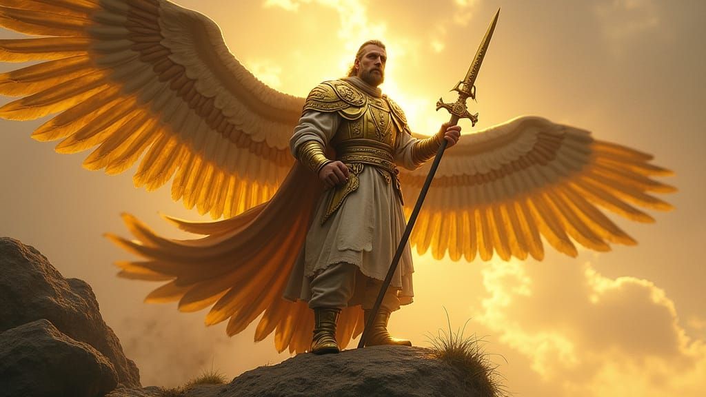 Golden Crystal Warrior of the Fearless: A Majestic Champion ...