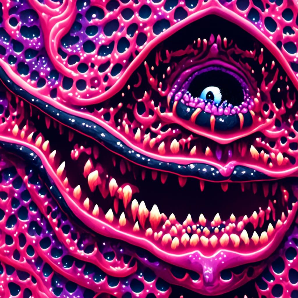 Serpentine Nightmare in a Skull