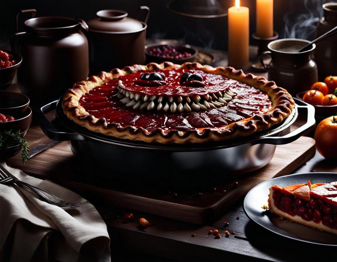 Monster Pie Crust in Dynamic Lighting