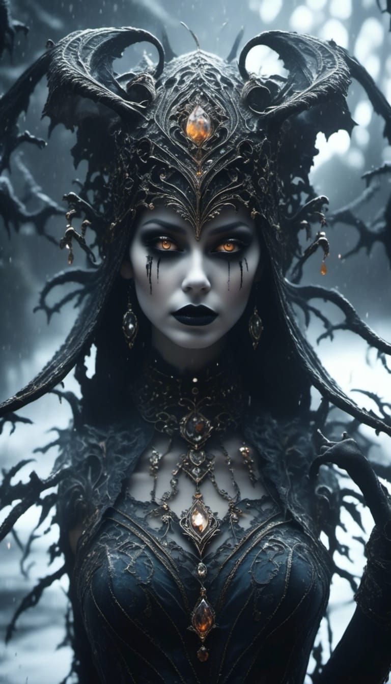 Fantastical Matte Painting with Intricate Details