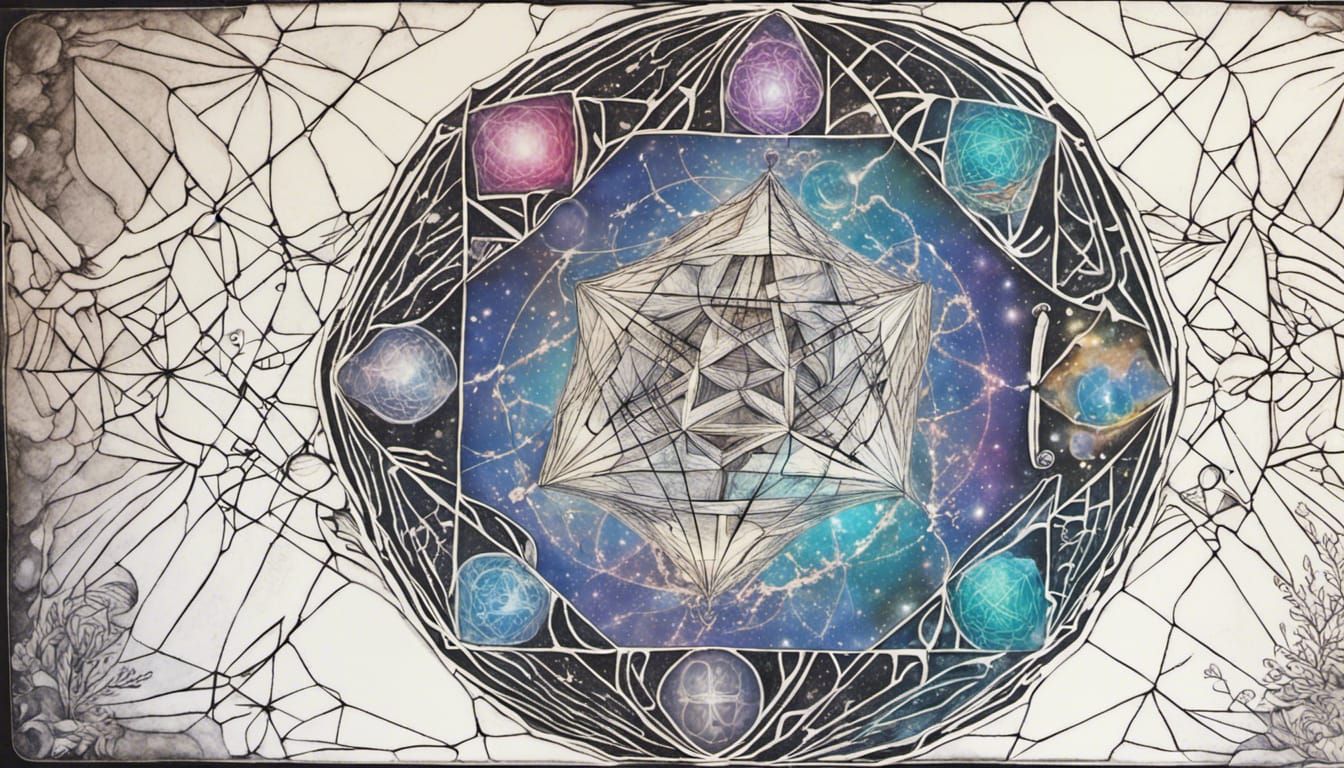 Complex Quantum Zentangle with Metatronic Cube